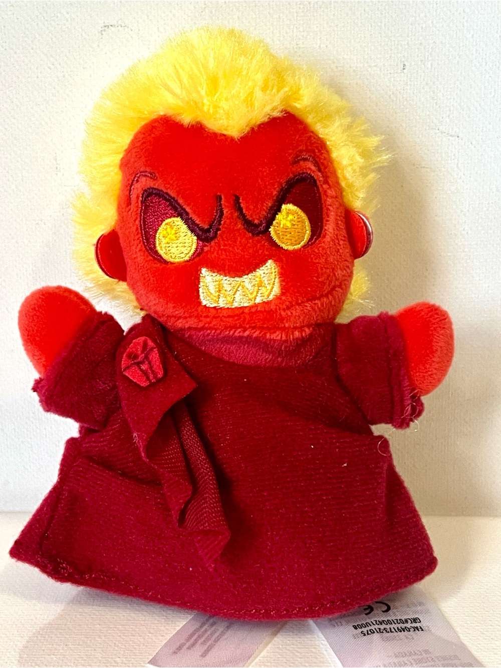 Disney Parks Wishables Villains Series Hades Red Angry Varian